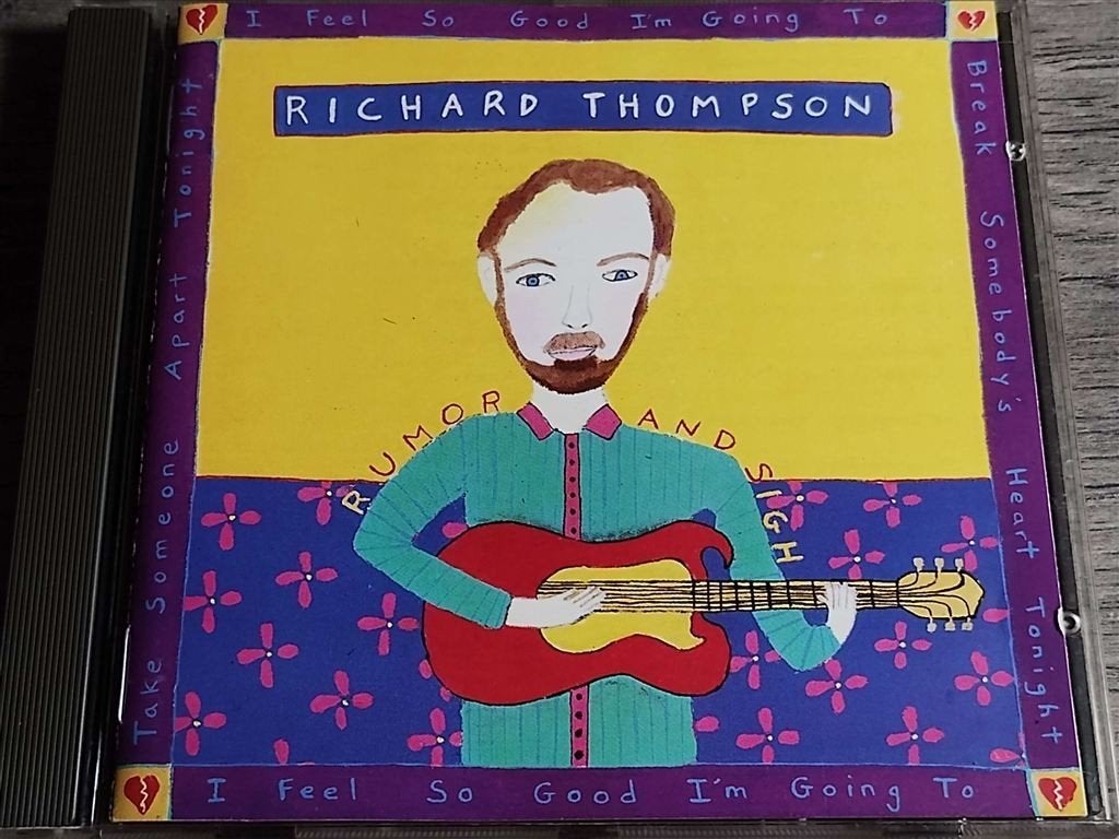Richard Thompson - Rumor And Sigh, Cd's en Dvd's, Ophalen of Verzenden, Zo goed als nieuw