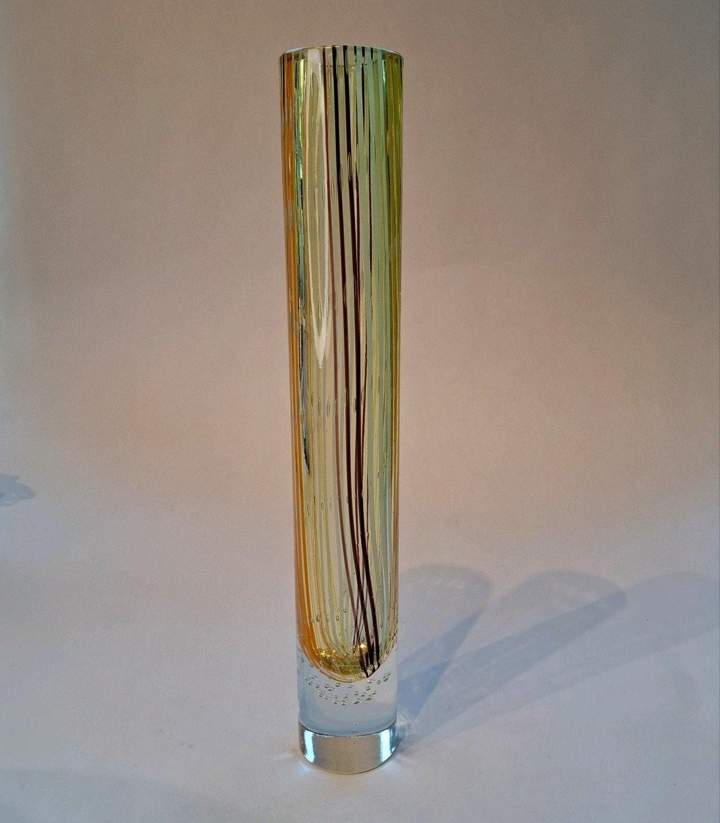 Grote Vintage Murano Vaas (35cm), Ophalen of Verzenden, Glas