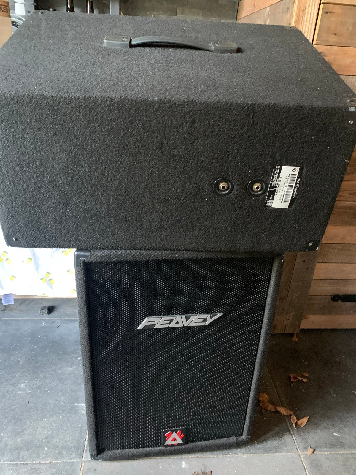 Peavey Eurosys 3 passieve speaker 8 ohm, Studiomonitor, Gebruikt, 120 tot 150 watt, Ophalen