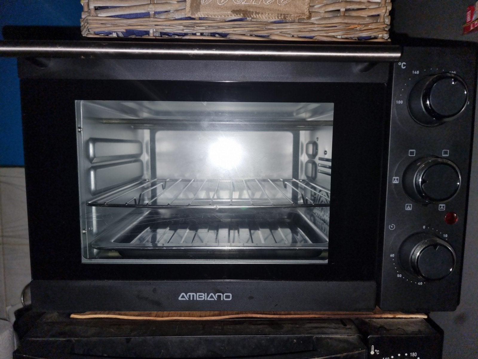 Nieuwe Ambiano Mini-oven met grillfunctie, Minder dan 45 cm, Overige merken, Hete lucht, Nieuw