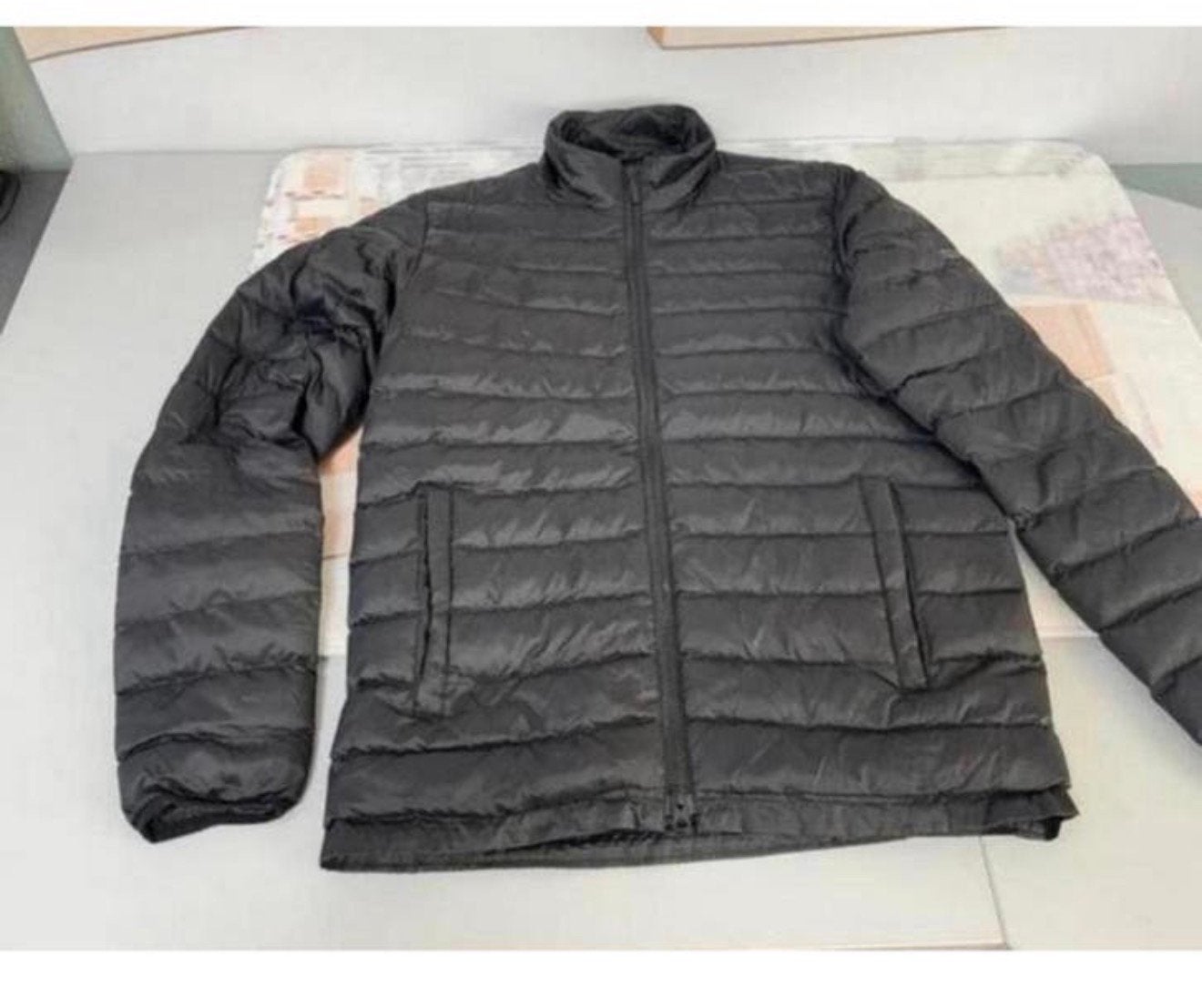 BARBOUR Racer Impeller Gewatteerde Jacket S tussen-jas men’s, Zwart, Ophalen of Verzenden, Zo goed als nieuw, H