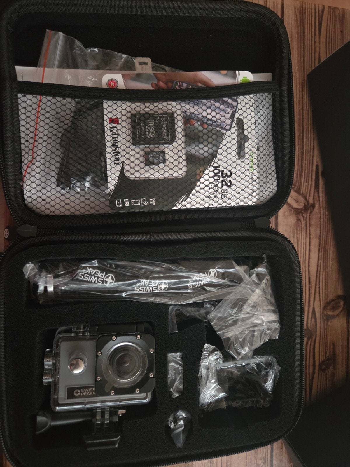 Swiss Peak Action Camera Set - Nieuw en Compleet, Ophalen of Verzenden, Nieuw, Overige merken