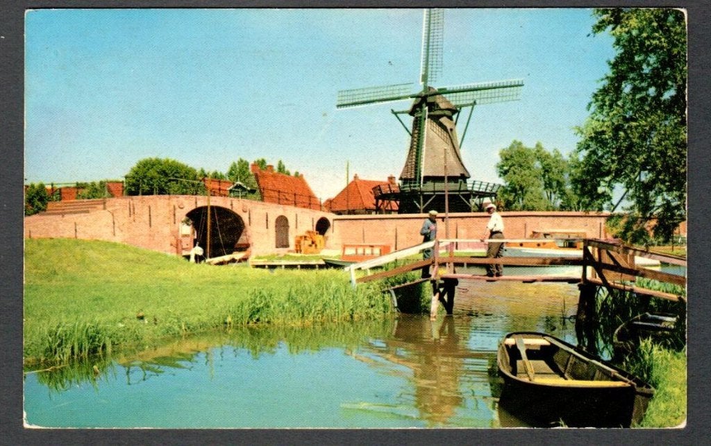 Oude Ansicht - Hyppolytushoef - Wieringen 1963 - NH., Ophalen of Verzenden, 1960 tot 1980, Gelopen, Noord-Holland