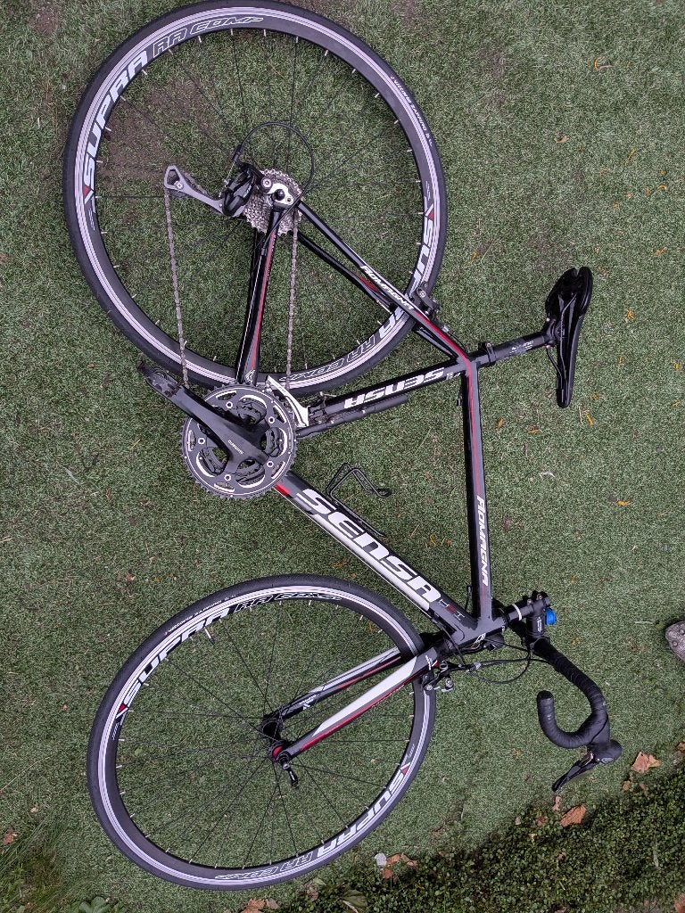 Sensa Romagna Racefiets – Shimano 105, Fietsen en Brommers, Gebruikt, Heren, Aluminium, 49 tot 53 cm