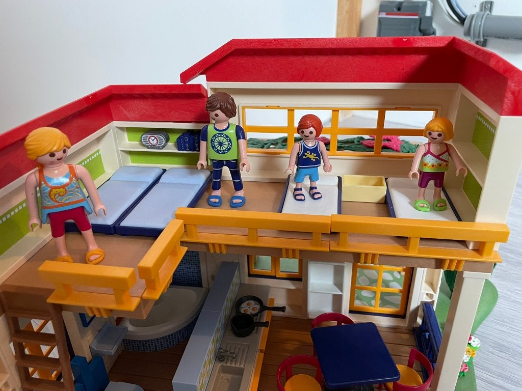 Playmobil Vakantiehuis 4857, Gebruikt, Gebouw, Complete set, Family fun