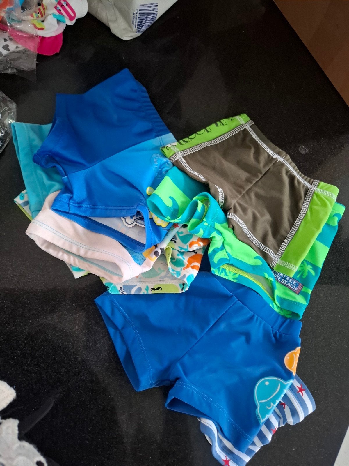 Zwemboxers voor jongens - diverse maten  mt68 /98en prints, Gebruikt, Overige maten, Ophalen of Verzenden, Zwembroek