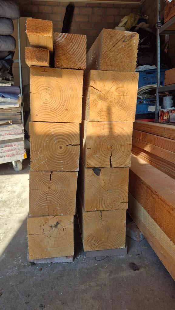 Douglas Hout Balken - Diverse Maten, Doe-het-zelf en Verbouw, Hout en Planken, Ophalen, Nieuw, Balk, Overige houtsoorten