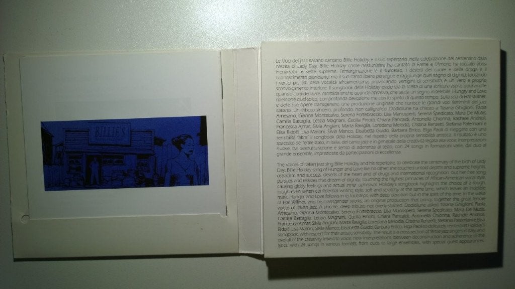 Hunger And Love (Billie Holiday 1915-2015), Ophalen of Verzenden, Zo goed als nieuw, Jazz, Album