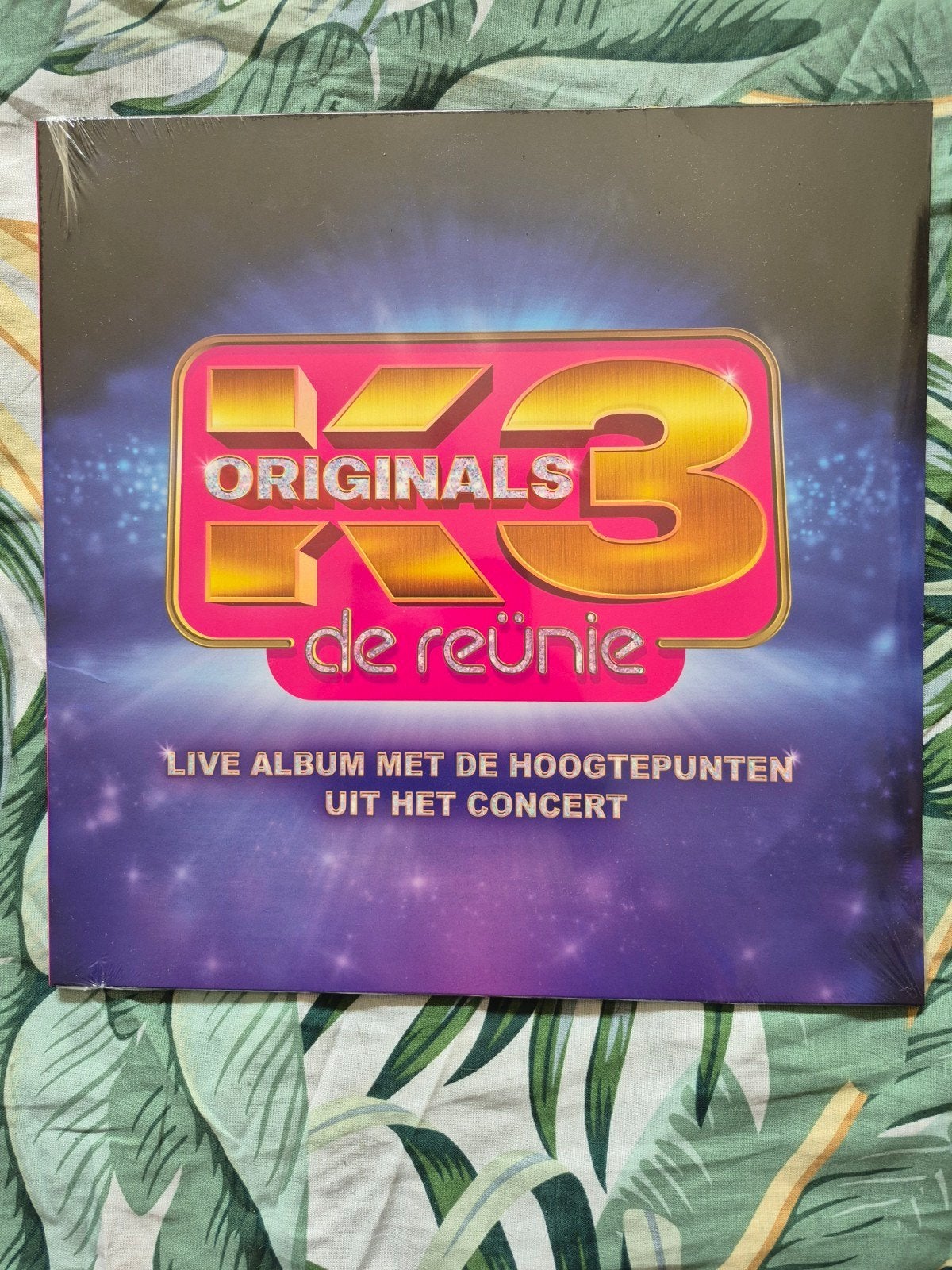Gesealde ROZE vinyl "De reünie" van K3 originals, Verzenden, Nieuw in verpakking, 12 inch, Levenslied of Smartlap