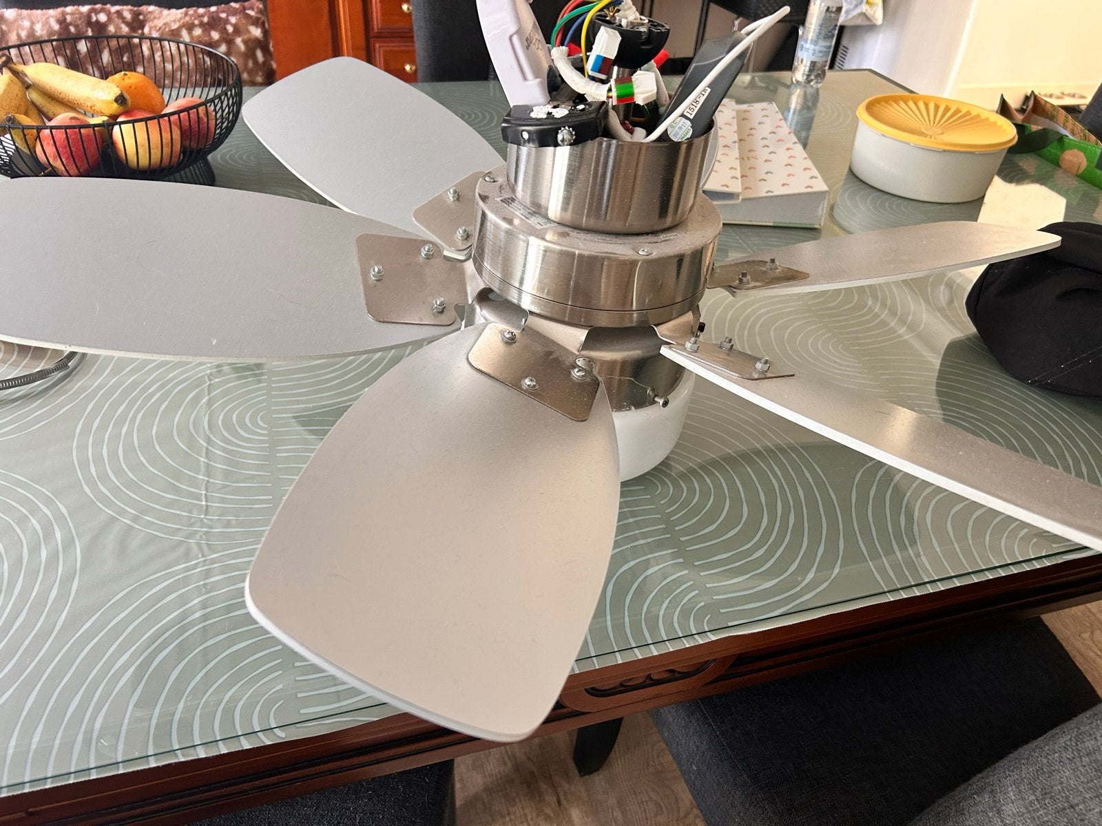 Plafondventilator met afstandsbediening - Madeira, Witgoed en Apparatuur, Ophalen, Ventilator met afstandsbediening, Gebruikt