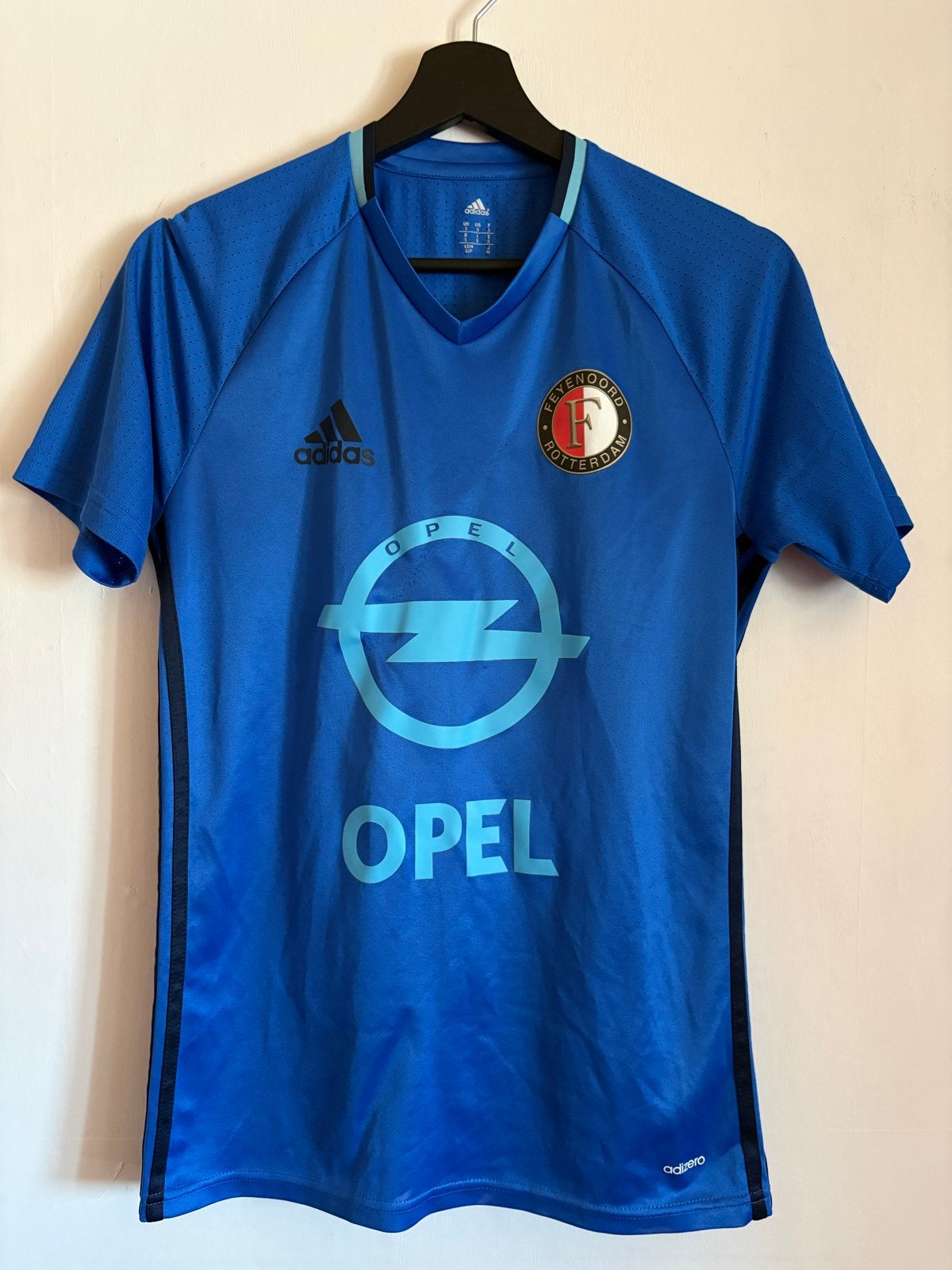 Feyenoord Trainingsshirt 16/17 Maat S, Blauw, ?, Voetbal, Gedragen