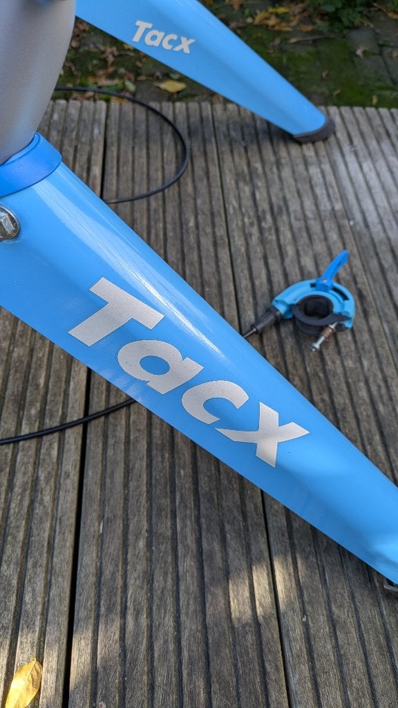 Tacx Satori  fietstrainer, Ophalen, Gebruikt, Metaal, Benen