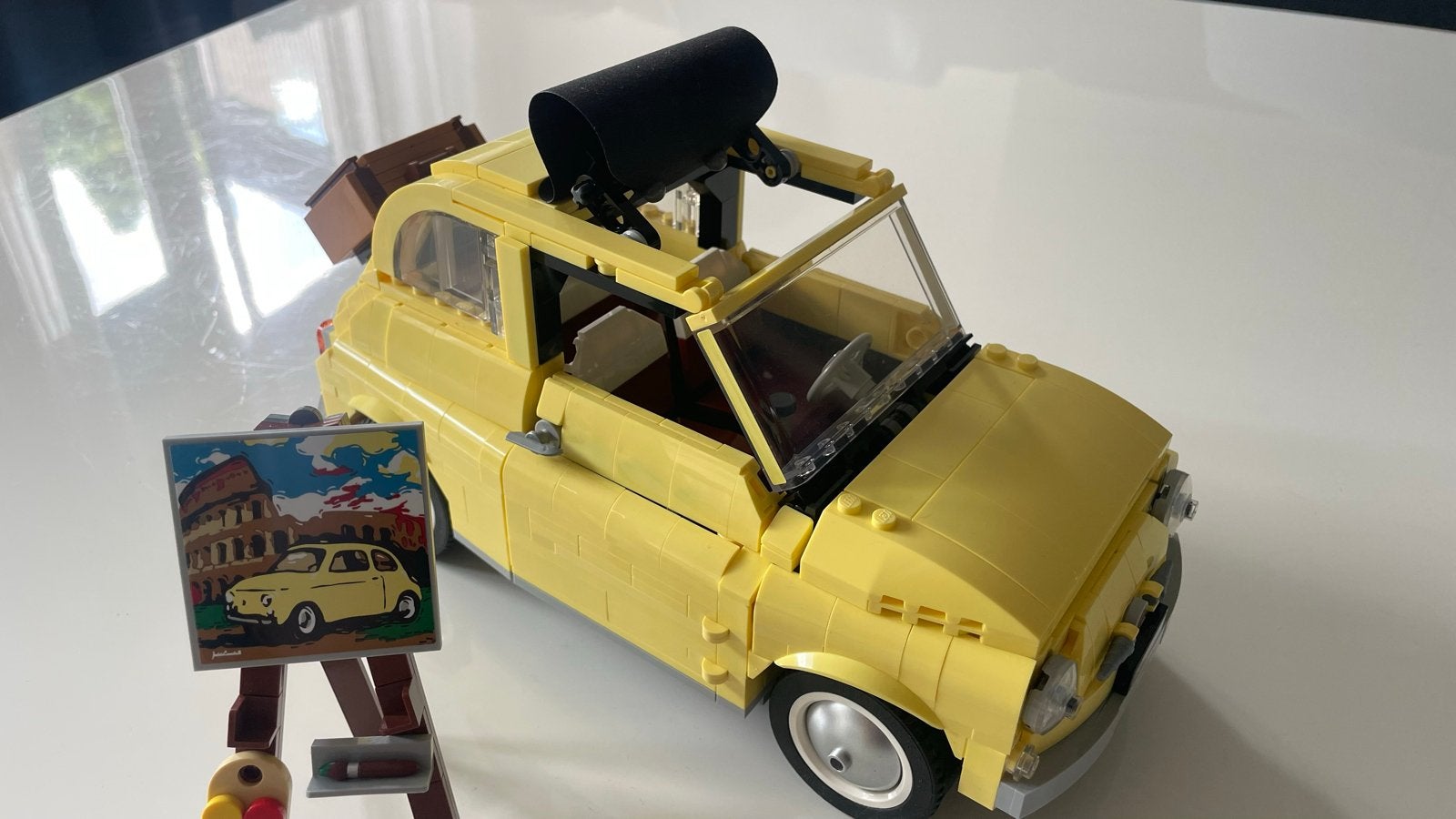 LEGO Creator Expert Fiat 500 (10271) - Zo goed als nieuw, Ophalen of Verzenden, Zo goed als nieuw, Overige merken