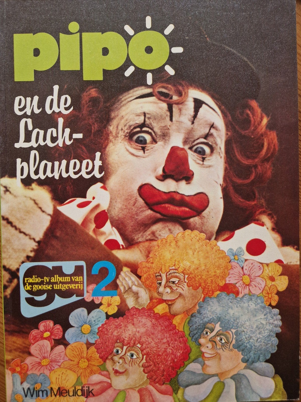 vintage boeken Pipo de Clown, uit de 70er jaren, Ophalen of Verzenden, Zo goed als nieuw, Wim Meuldijk