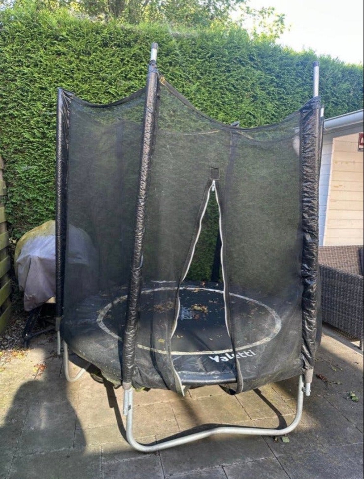 Valetti Trampoline met Veiligheidsnet - Gebruikt, Ophalen, Gebruikt