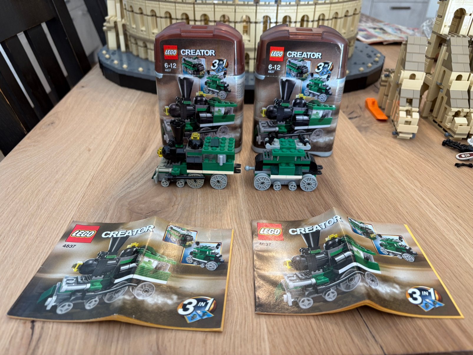 Lego creator 4837 2x (100% compleet), Kinderen en Baby's, Speelgoed | Duplo en Lego, Compleet, Gebruikt, Lego, Ophalen of Verzenden