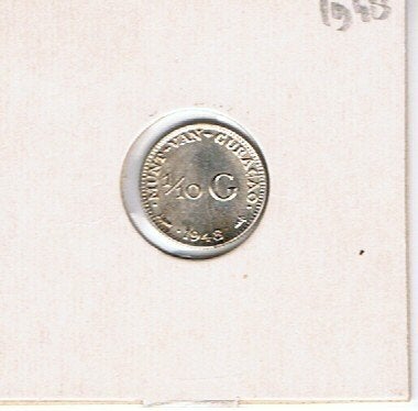Munten Curacau, Postzegels en Munten, Zilver, Ophalen of Verzenden, 10 cent, Koningin Wilhelmina