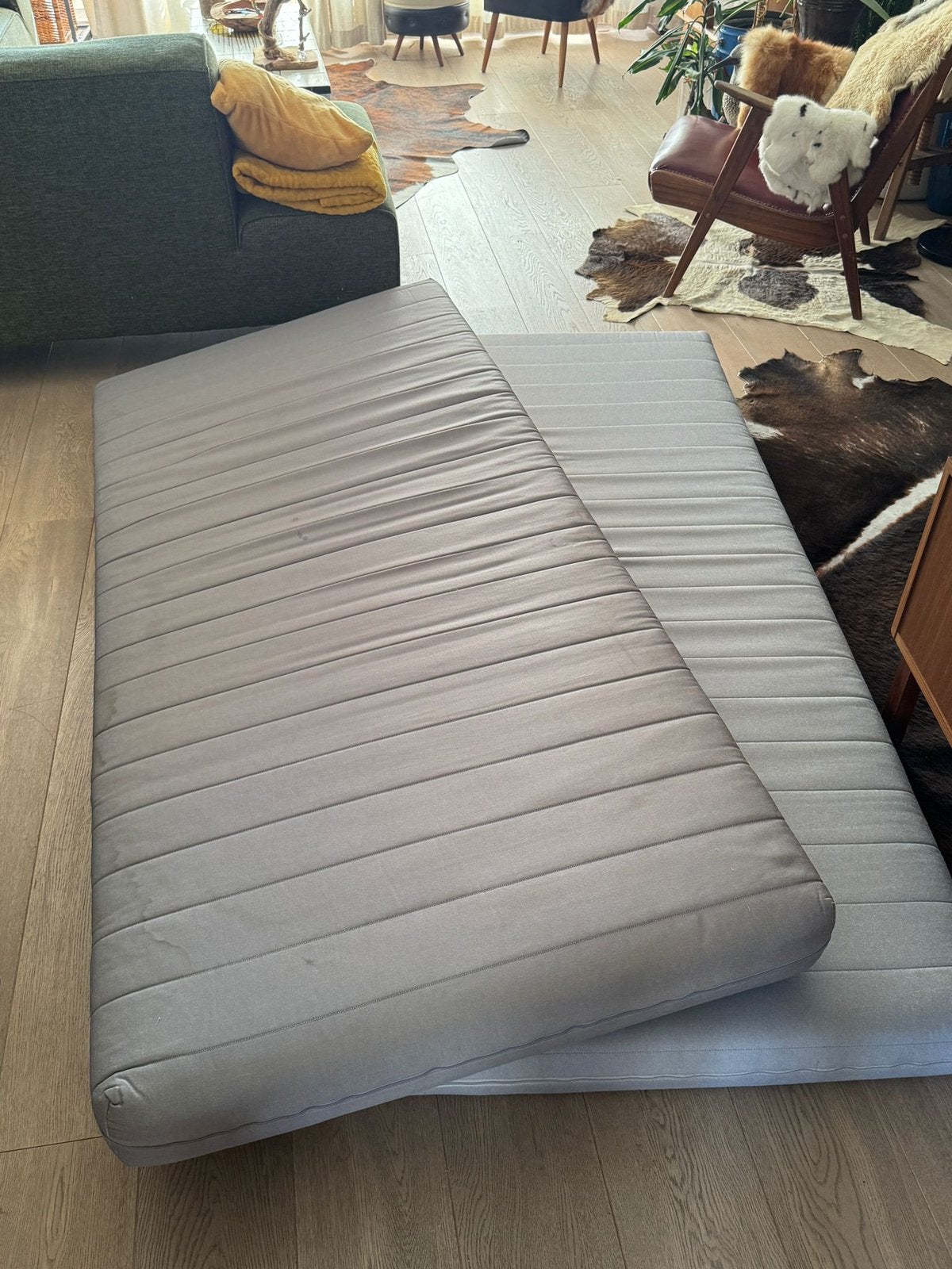 2 ikea eenpersoonsmatrassen., Gebruikt, 90 cm, Eenpersoons, Ophalen of Verzenden