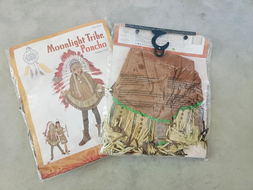 Indianen poncho, Ophalen of Verzenden, Nieuw, Jongen of Meisje
