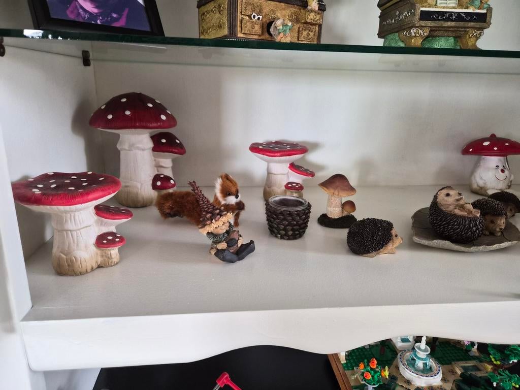 Leuke paddestoel decoratie, Ophalen of Verzenden