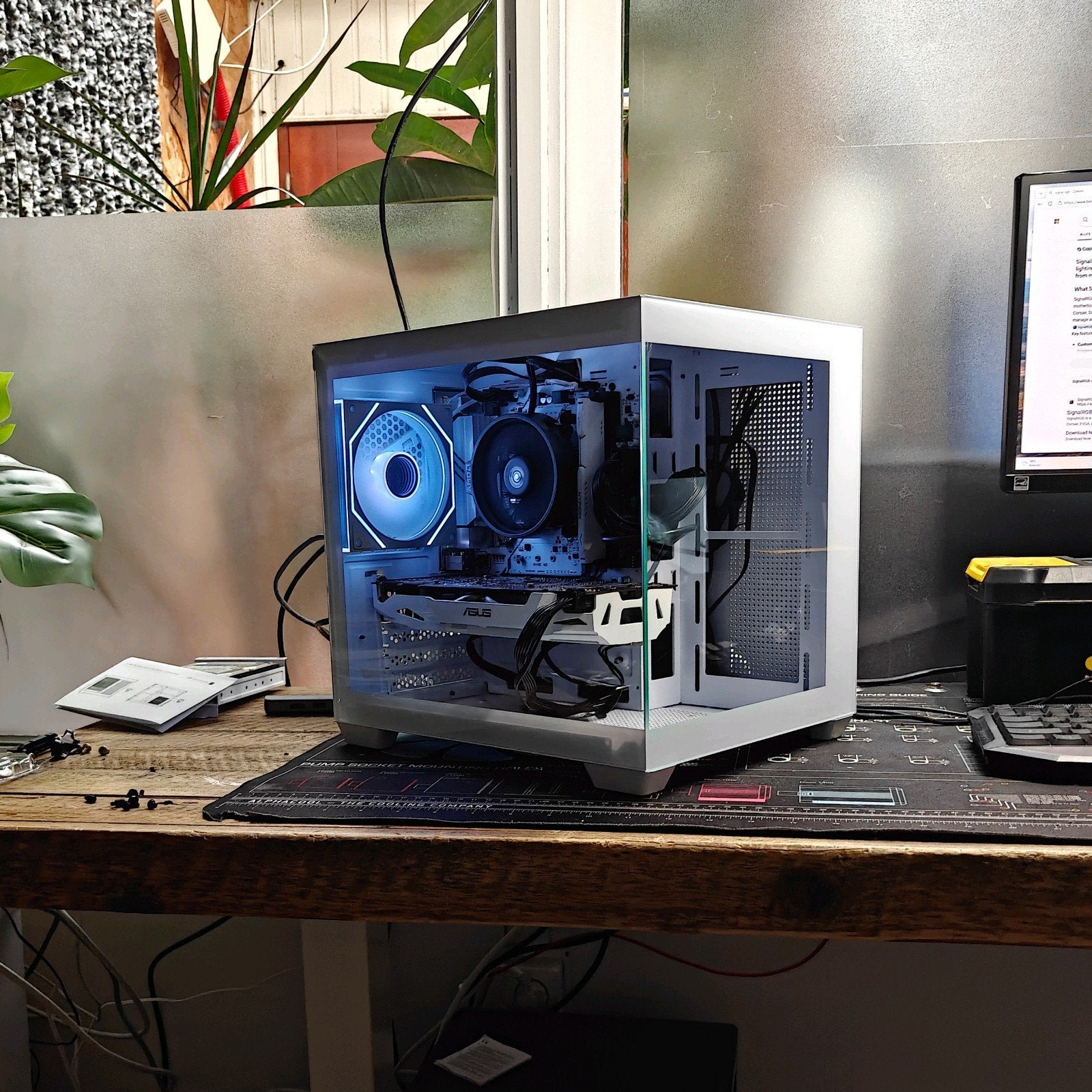 game pc | GTX 1070 White | Ryzen 5 1600 | 16GB, Computers en Software, Desktop Pc's, 750 GB, 2 tot 3 Ghz, Zelf gebouwde pc, Refurbished