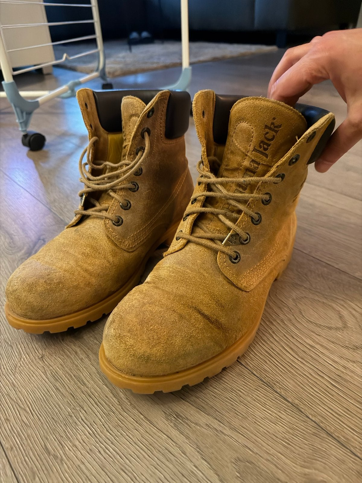 Panama jack veterboots - als nieuw - maat 44, Ophalen of Verzenden, Zo goed als nieuw, Bruin, Boots