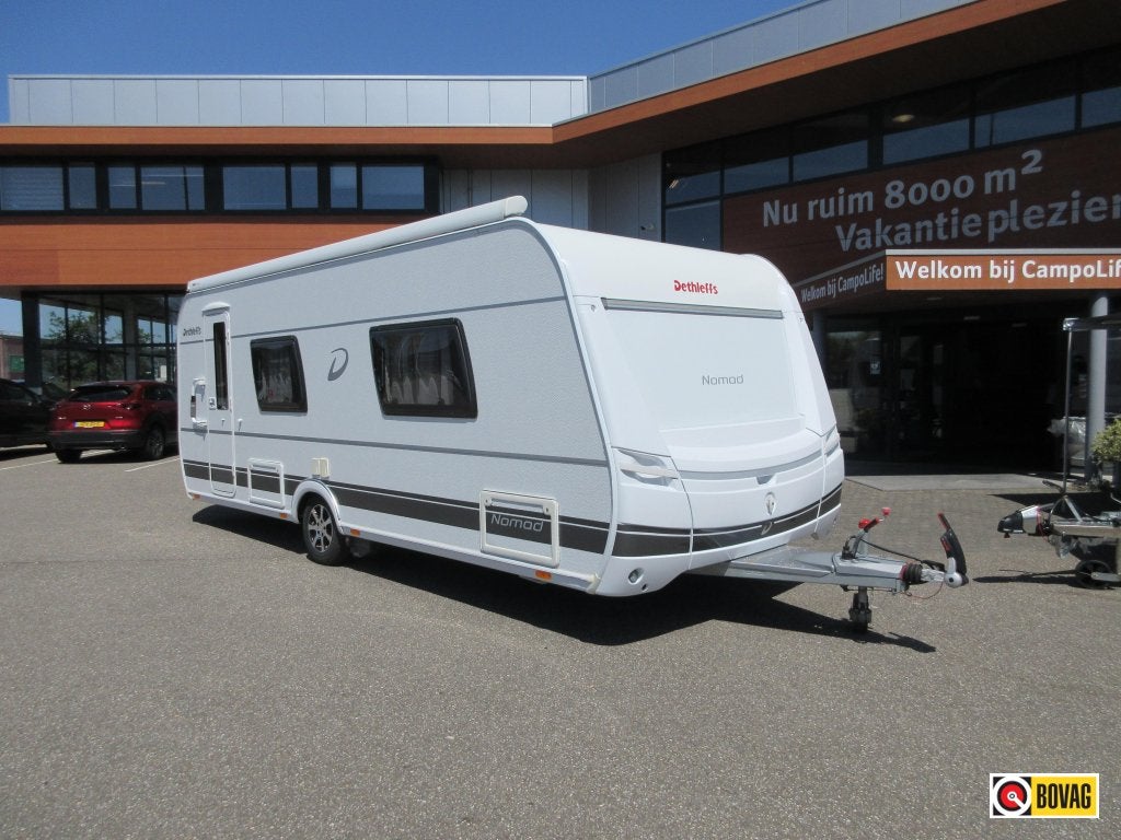 Dethleffs Nomad ZEER NETJES EN COMPLEET, Schokbreker, Dethleffs, Overige typen, Tot en met 4