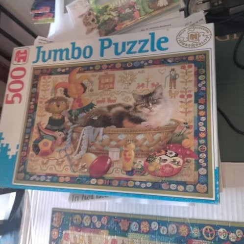 Puzzels 500 stukjes, Ophalen, 500 t/m 1500 stukjes, Zo goed als nieuw
