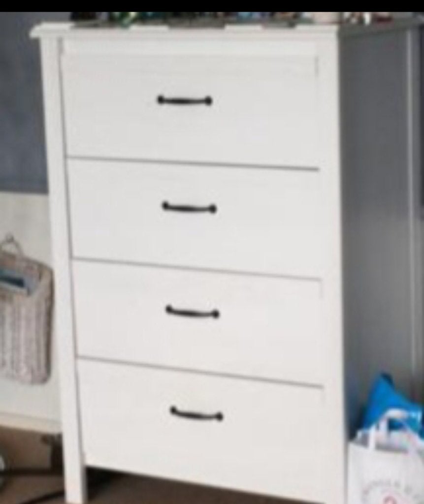 Ikea ladenkast grijs, Ophalen, 50 tot 100 cm, Zo goed als nieuw, 3 of 4 laden