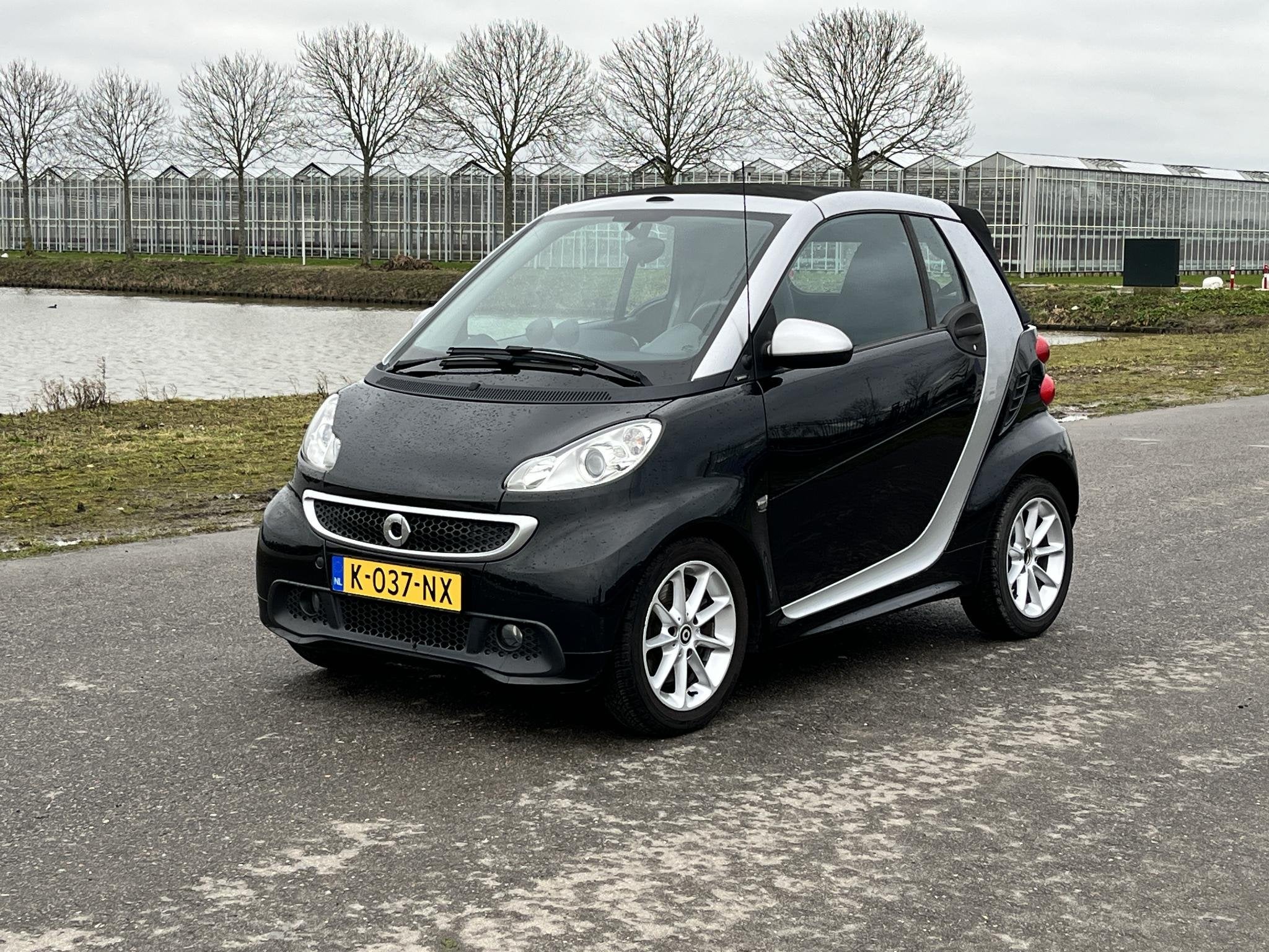 smart fortwo cabrio 1.0 mhd Passion Airco, Auto's, Smart, Automaat, Euro 5, Gebruikt, Bedrijf