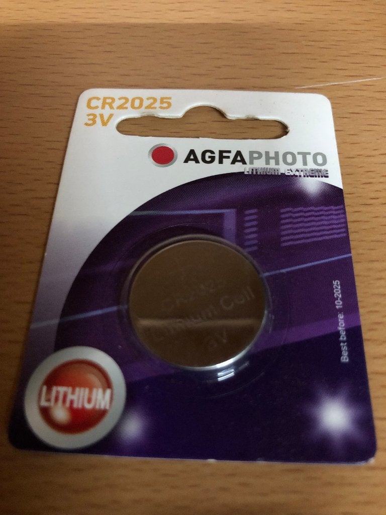 AgfaPhoto CR 2025 Lithium 3V, Ophalen of Verzenden, Nieuw
