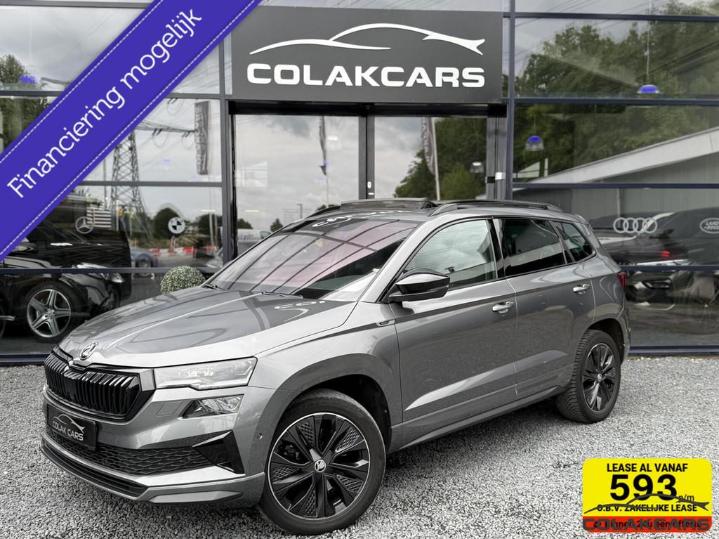 Skoda Karoq 2.0 TSI 4x4 Sportline Business, Auto's, Skoda, Automaat, Gebruikt, Euro 6, Vierwielaandrijving