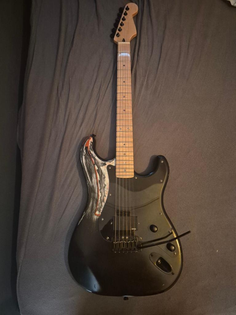 Unieke Project Gitaar met Gotoh Tuners en EMG 81 Pickup, Ophalen of Verzenden, Gebruikt, Solid body, Overige merken