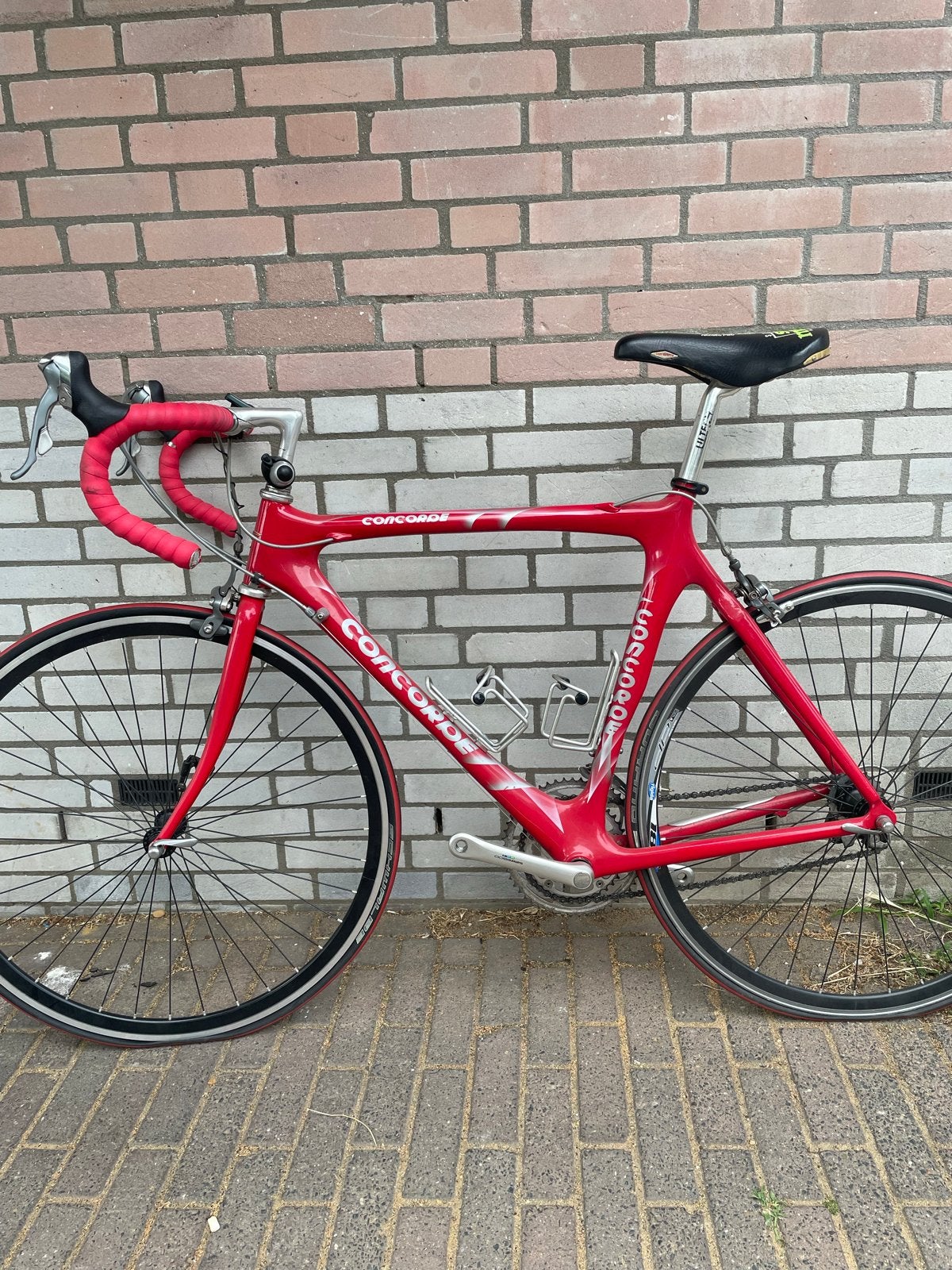 Concorde Razor Blade Carbon Racefiets - Shimano 600, 28 inch, Gebruikt, 10 tot 15 versnellingen, Aluminium