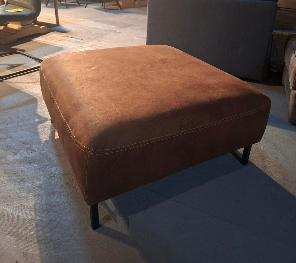 Hocker Bonanza 90x90 cm - l60 Western coffee, Ophalen, Vierkant