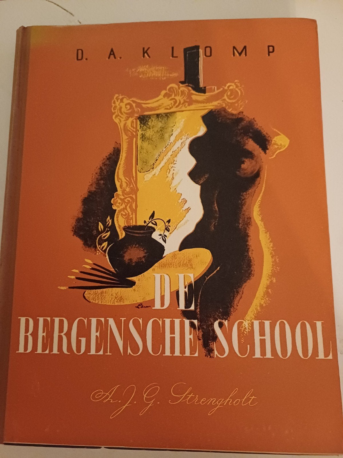 De Bergense School - D.A. Klomp (A.J.G. Strengholt), Ophalen of Verzenden, Gelezen, Overige onderwerpen, D.A. Klomp