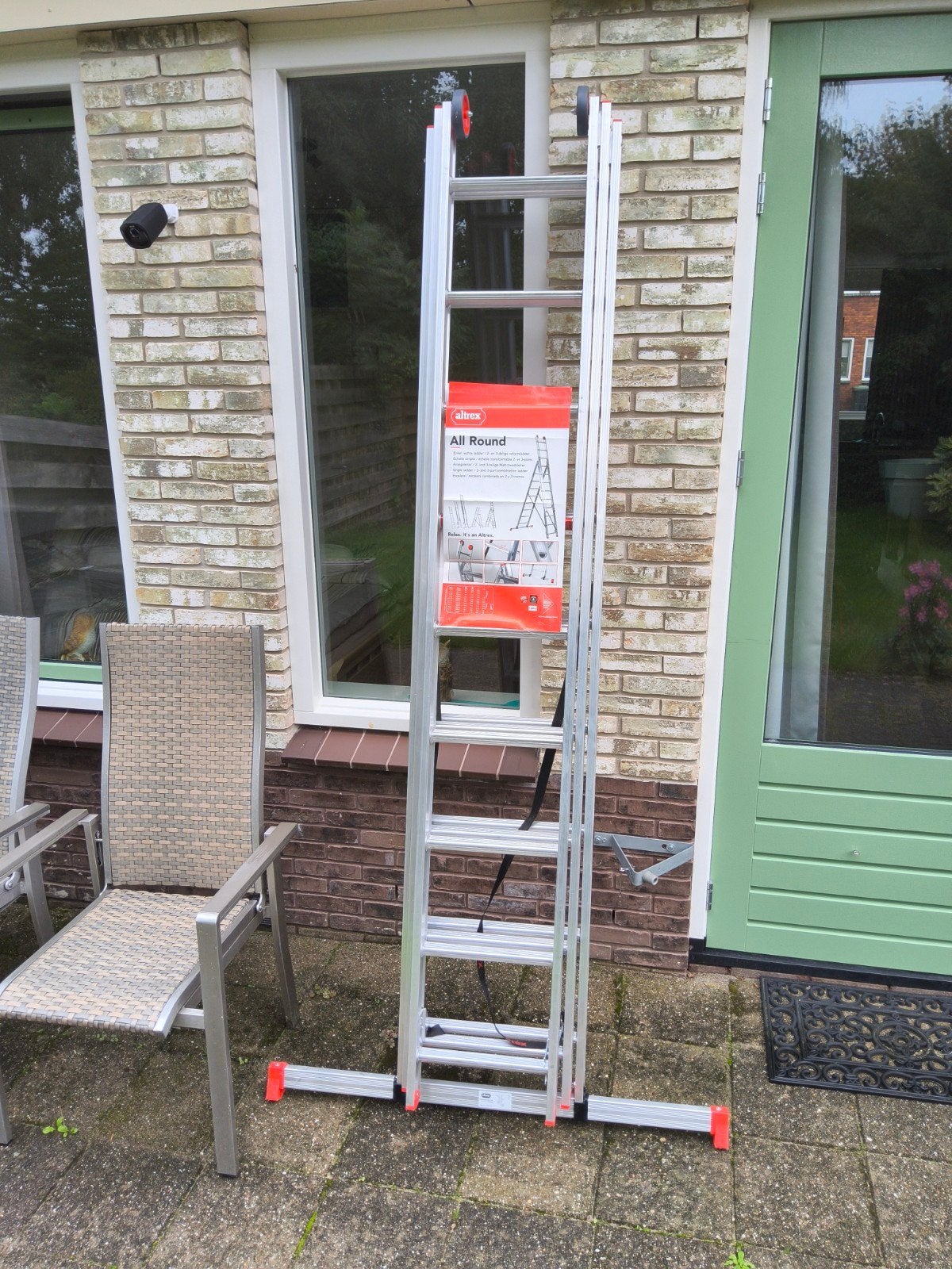 Altrex All Round reformladder - 3 x 9 4 meter of meer, Ophalen, Nieuw, Ladder, Opvouwbaar of Inschuifbaar