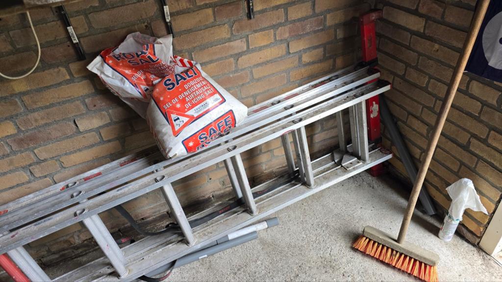 3 delig altrex trap, Doe-het-zelf en Verbouw, Ladders en Trappen, Ophalen of Verzenden, 4 meter of meer