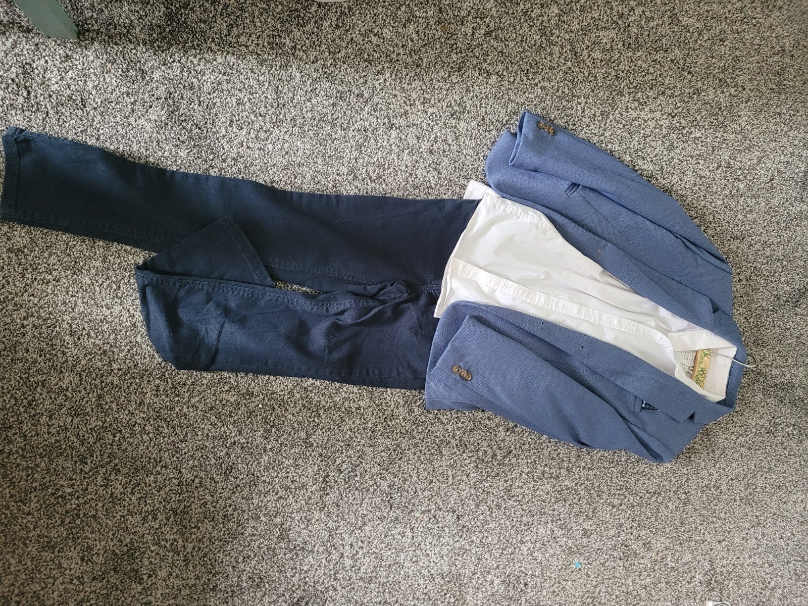 Foto 9 van Feestkleding: Blazer, blouse en broek voor jongens 122/128