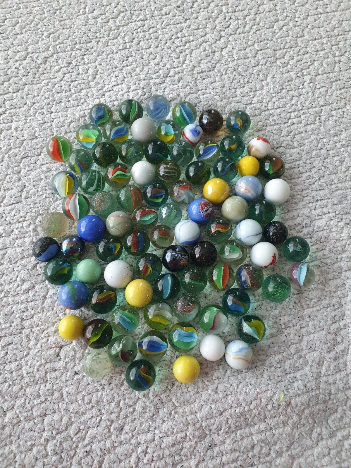 Zak vol knikkers - diverse kleuren en maten, Ophalen of Verzenden, Gebruikt, Jongen of Meisje