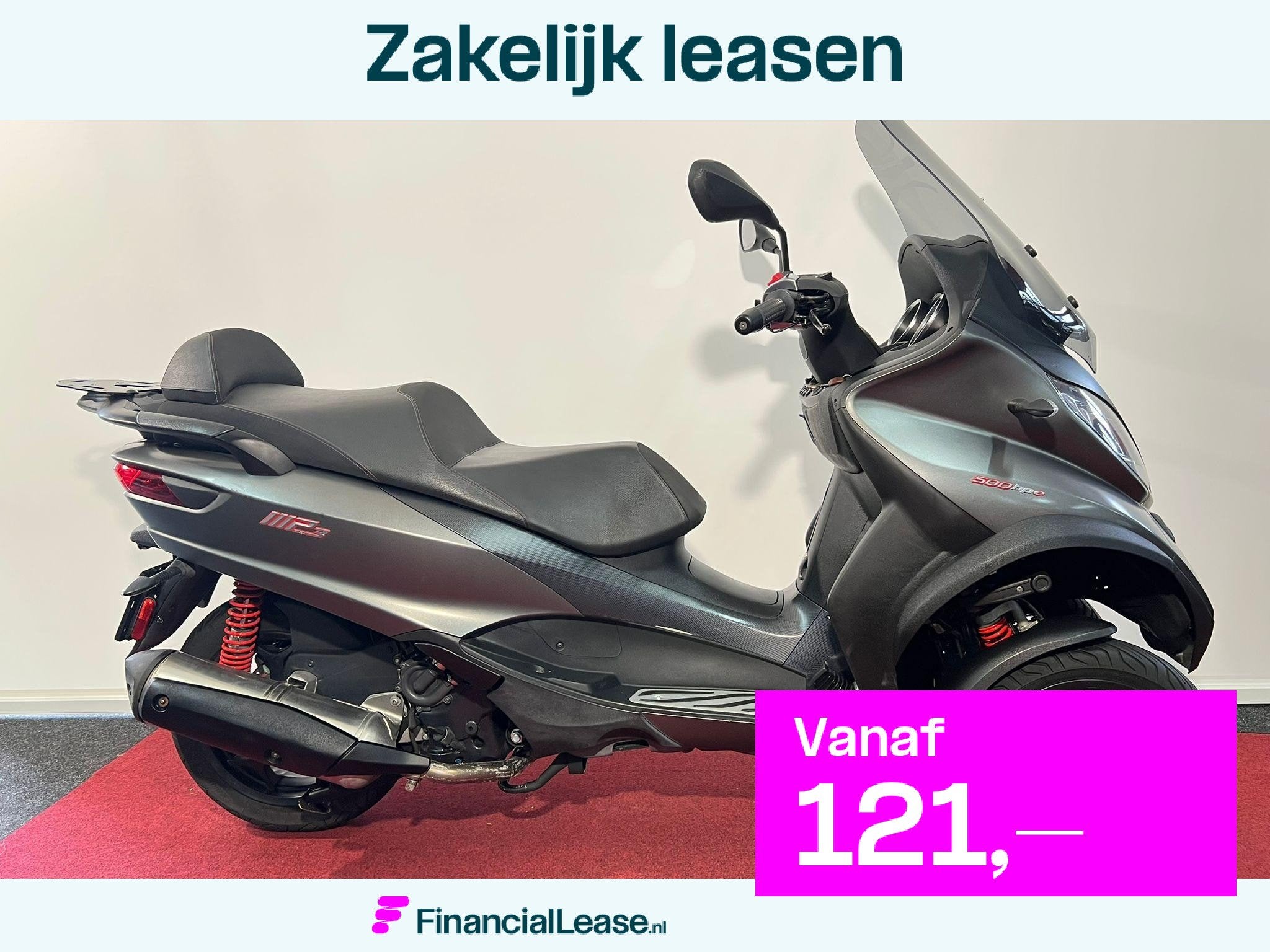 Piaggio MP3 500 Advanced ABS 500 MP3 HPE Sport, Scooter, 493 cc, Bedrijf, Traction Control