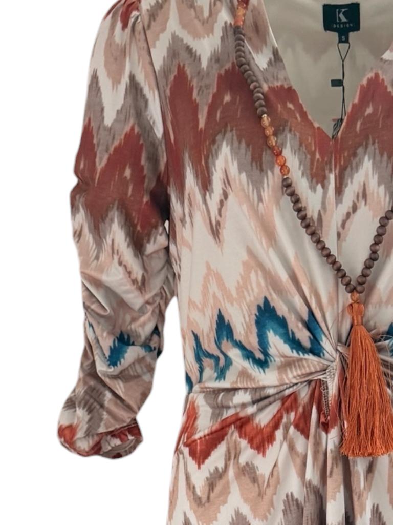 K-Design jurk NIEUW S, Maat 38/40 (M), Nieuw, Ophalen of Verzenden, Onder de knie