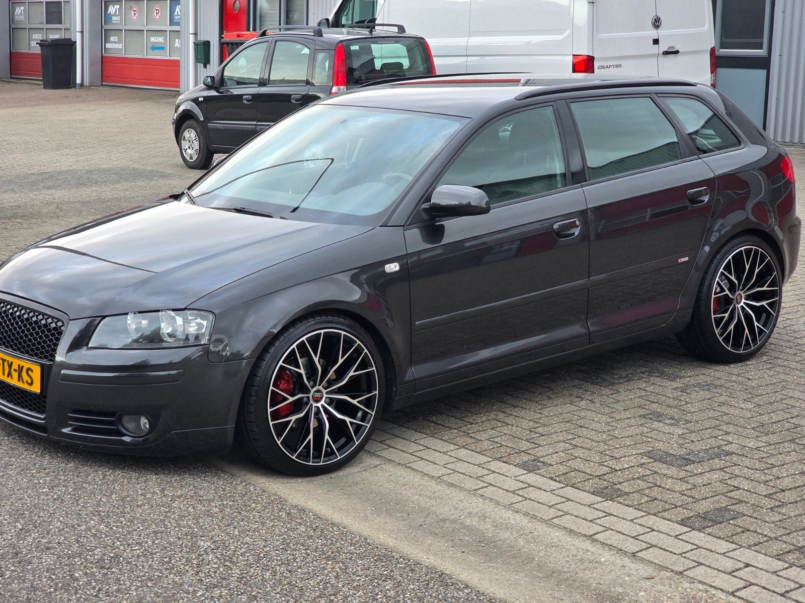 Audi A3  S-line 1.8 Tfsi Sportback 118KW 2007 ! Top Staat!!, Voorwielaandrijving, 4 cilinders, 160 pk, Leder en Stof