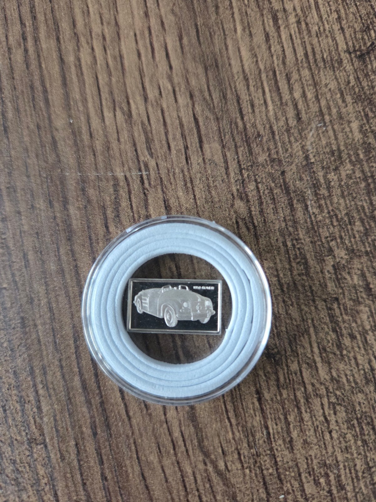 1950 Rover .925 zilveren baar Franklin Mint ingot car series, Ophalen of Verzenden, Overige landen, Zilver