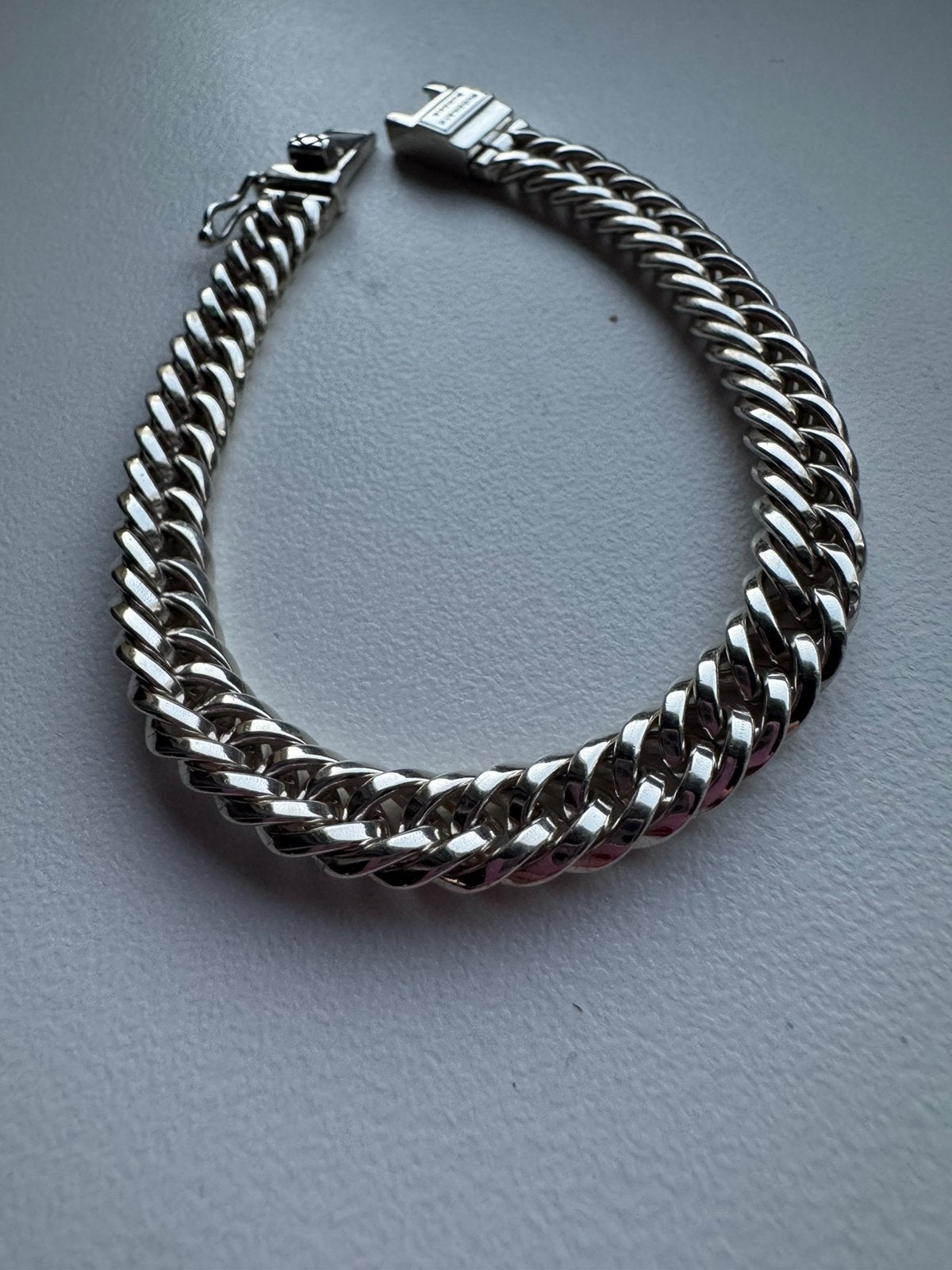Zilveren buddha to buddha armband, Ophalen of Verzenden, Nieuw, Zilver, Zilver
