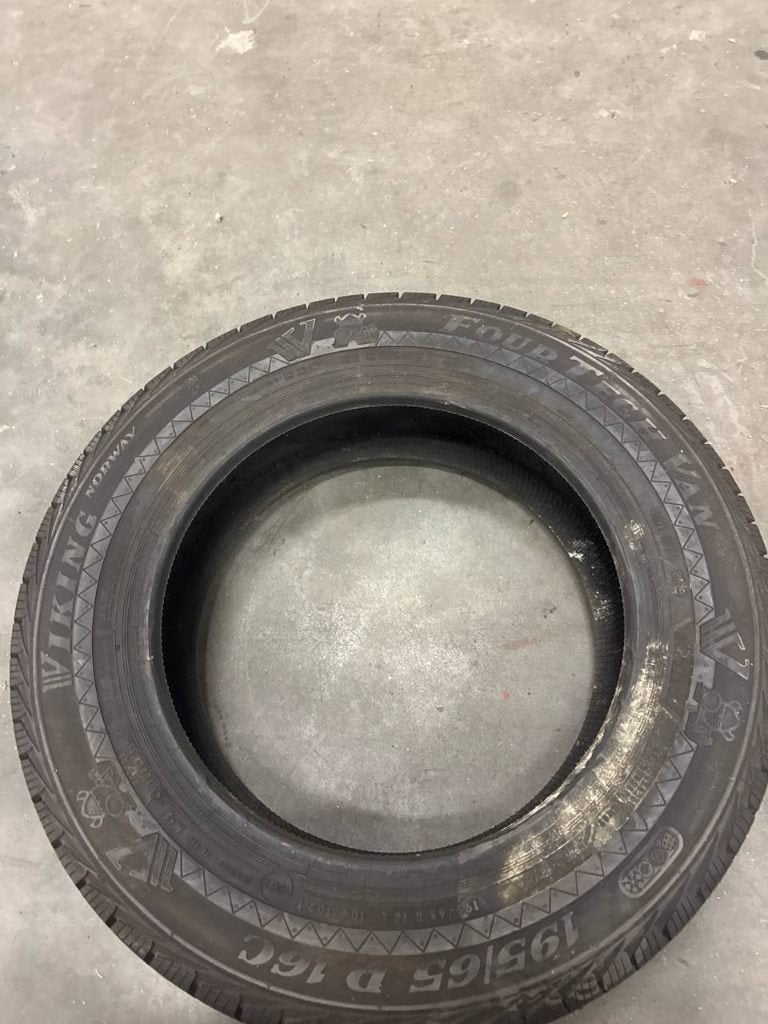 1x Viking FourTech Van 195/65 R16C bedrijfswagenband, Ophalen of Verzenden