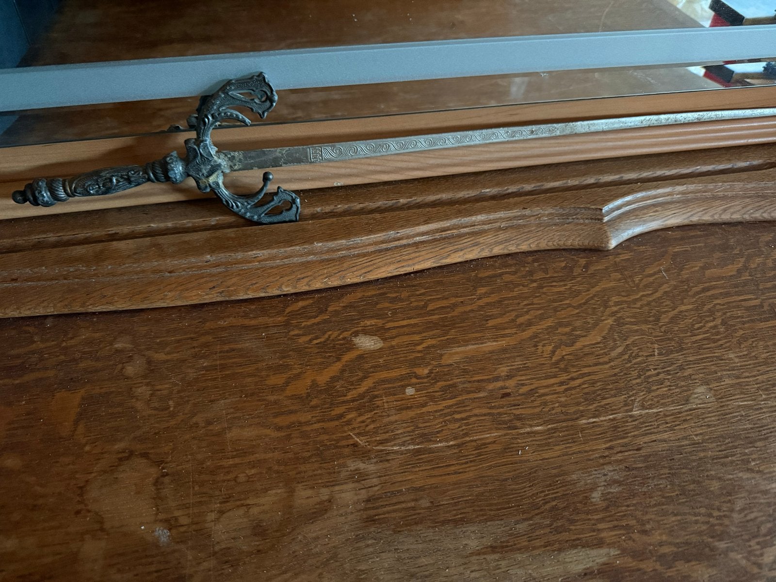 Decoratief zwaard met sierlijke handgreep, Ophalen of Verzenden