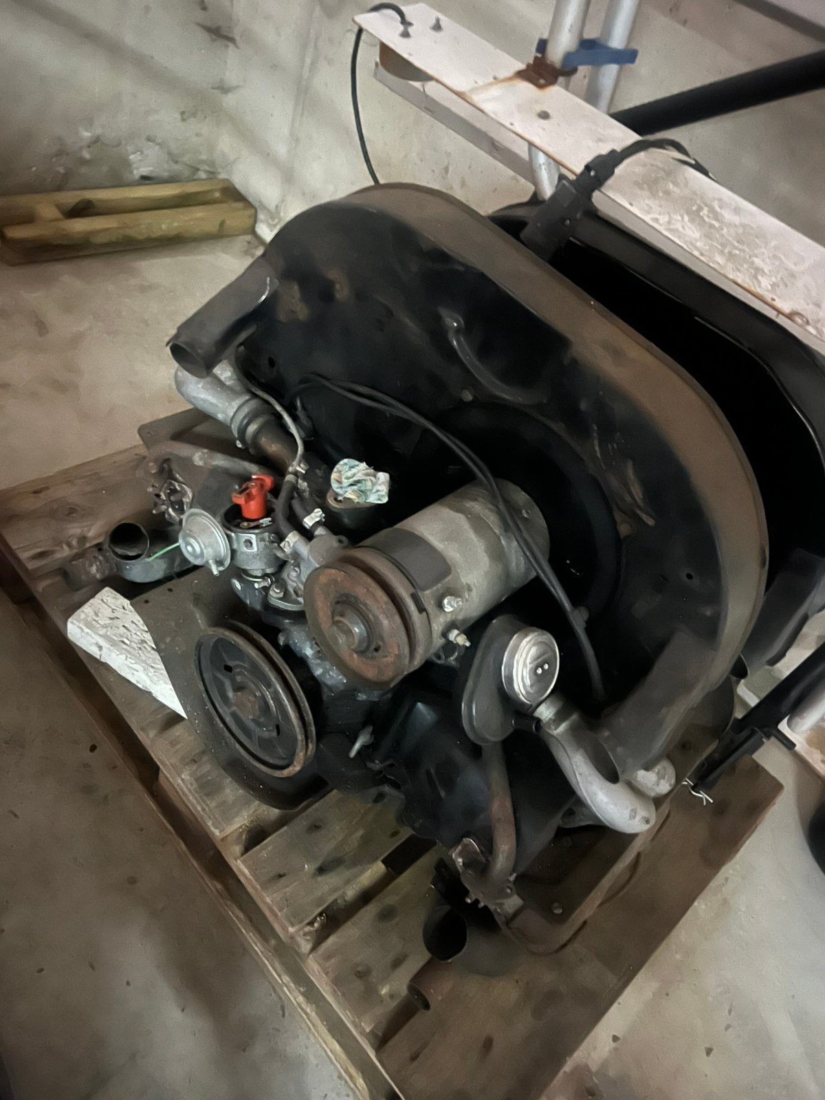 Vw kever AB motor, Ophalen, Volkswagen