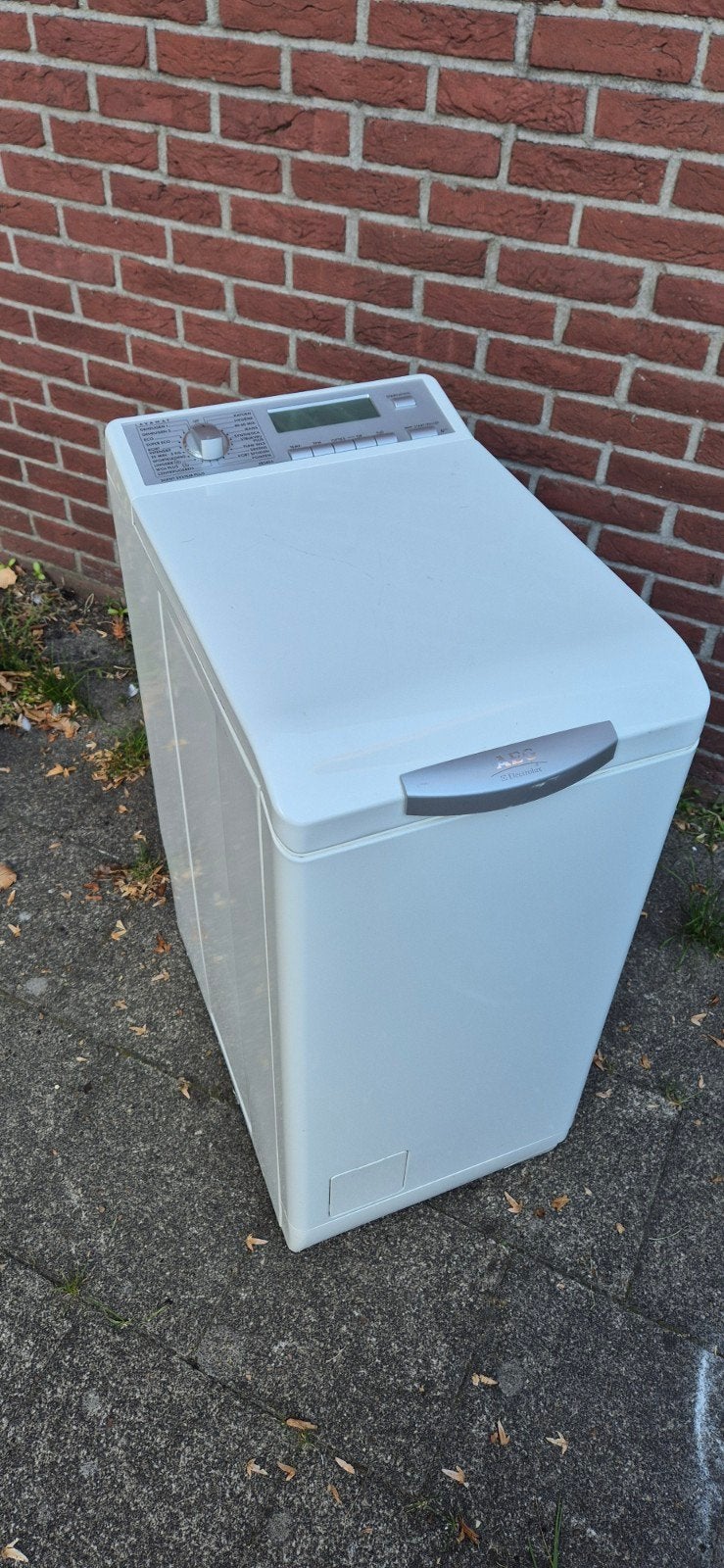 Bovenlader Wasmachine - Compact en Efficiënt, Witgoed en Apparatuur, Wasmachines, Gebruikt, Bovenlader, 85 tot 90 cm, 1200 tot 1600 toeren