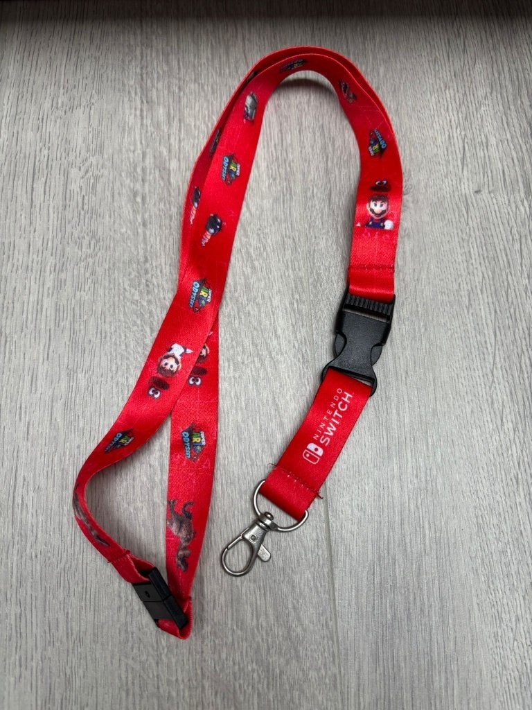 Mario Odyssey Nintendo Switch keycord - Sleutelhanger, Ophalen of Verzenden, Zo goed als nieuw, Met 1 controller, Switch Original